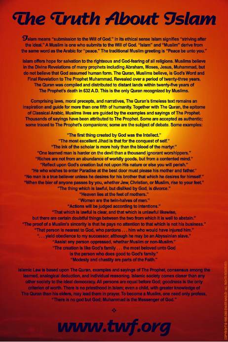 The Truth About Islam