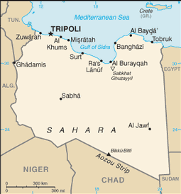 Libya map